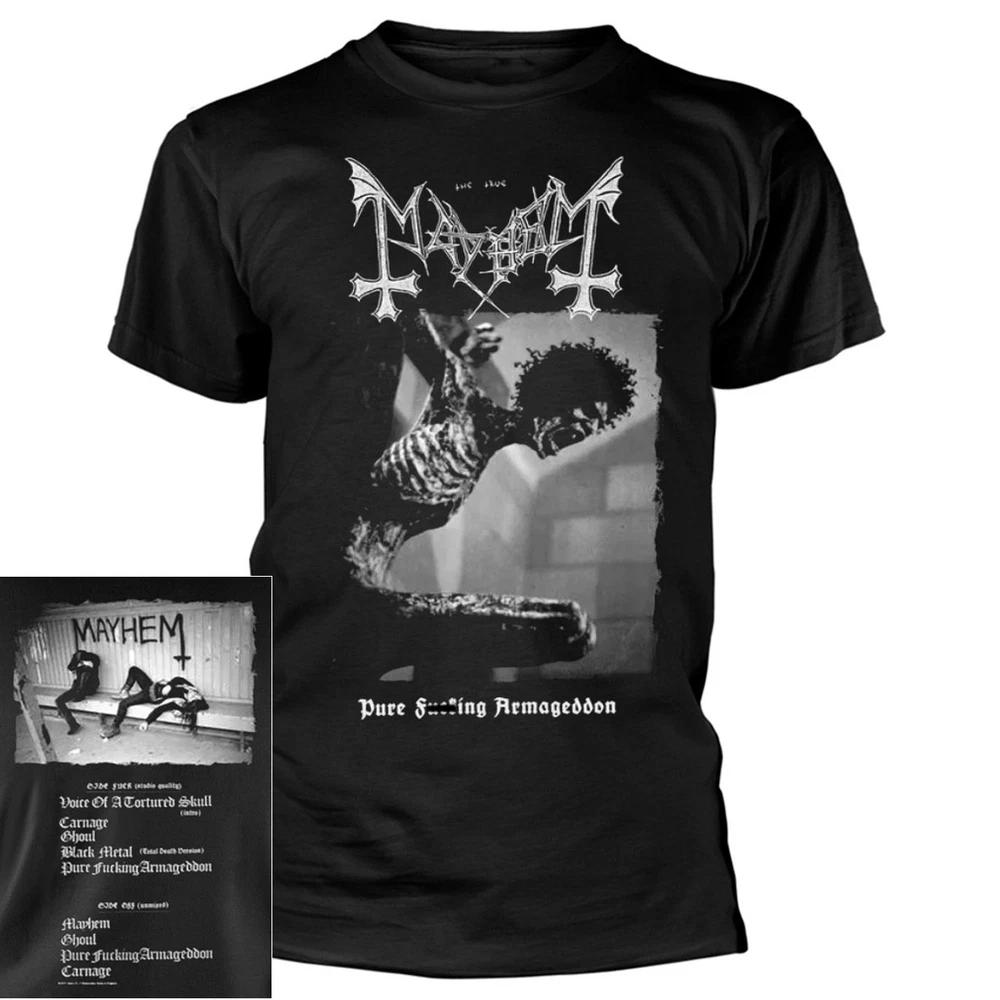 Mayhem Pure F***ing Armageddon Shirt Metal Band T-Shirt M