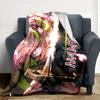 Custom Name Owl Warrior'S Might Party Blanket For Couch Bed Plush Cozy Fuzzy Blanket Super Soft Warm Blankets For Fall And Winter 0916302