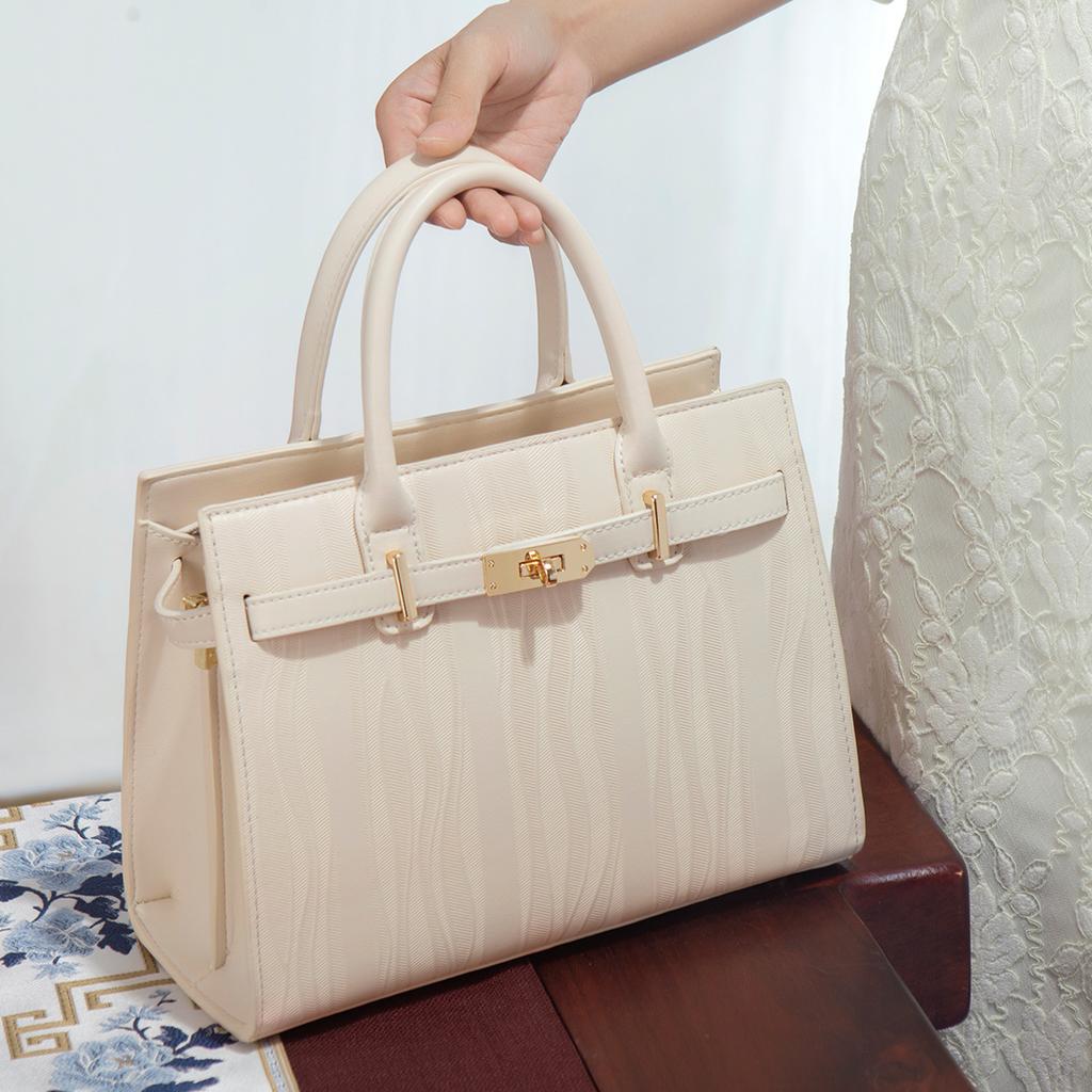 Wavy Wedding Bag Bridal Handbag Mother's Bag 2024 Summer New Engagement Tote Bag Large Capacity Tote Bag