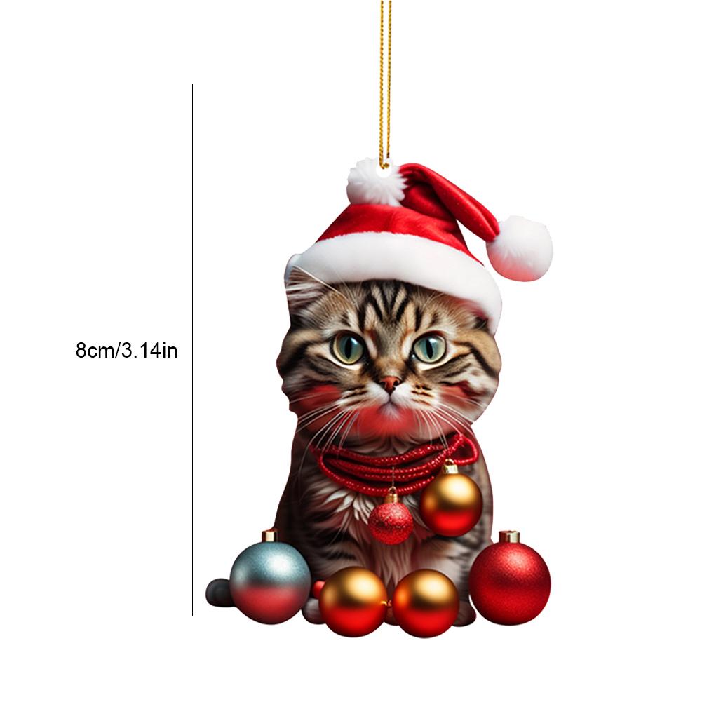 Cartoon Dog Cat Dragon Egg 2025 Christmas Ornaments Hanging Decor Gift Christmas Hanging Tree Personalized Pendant Party Supply