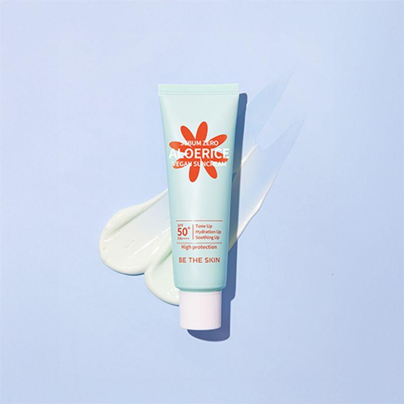 

[Be The Skin] Sebum Zero Aloerice Vegan Sun Cream 50ml SPF 50+, PA++++