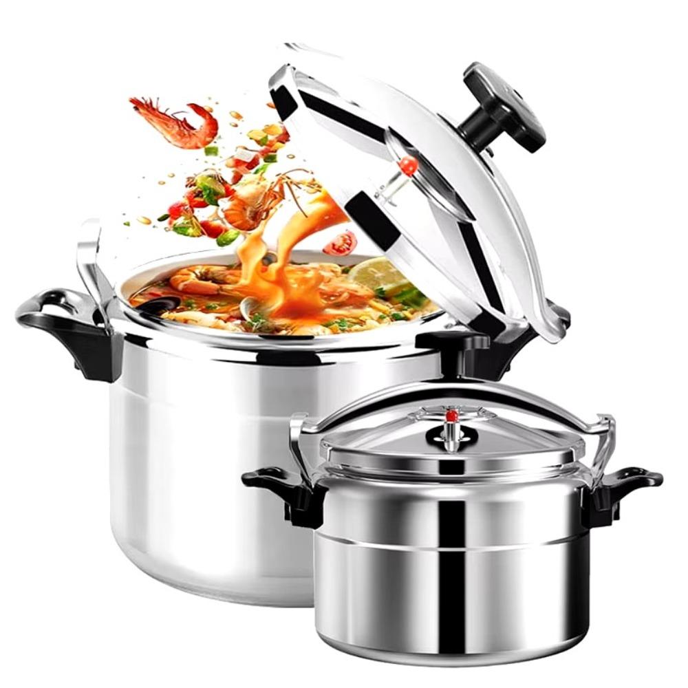 2.5-11L Gas Cooker Pot Aluminum Saucepan Stew Pot Multifunctional High Pressure Cooker Resturant