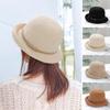Women's Round Bucket Hat with Belt Bucket Hat