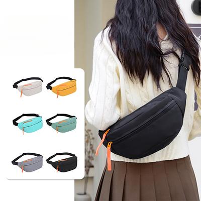 Outdoor Travel Chest Bag, Daily Waist Bags, Lightweight and Compact, Suitable for Mountain Climbing, Hiking, Sports, Large Capacity, Women's Chest Bag