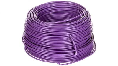 Installation Cable H07V-K 2.5 Purple 29152 /100m/