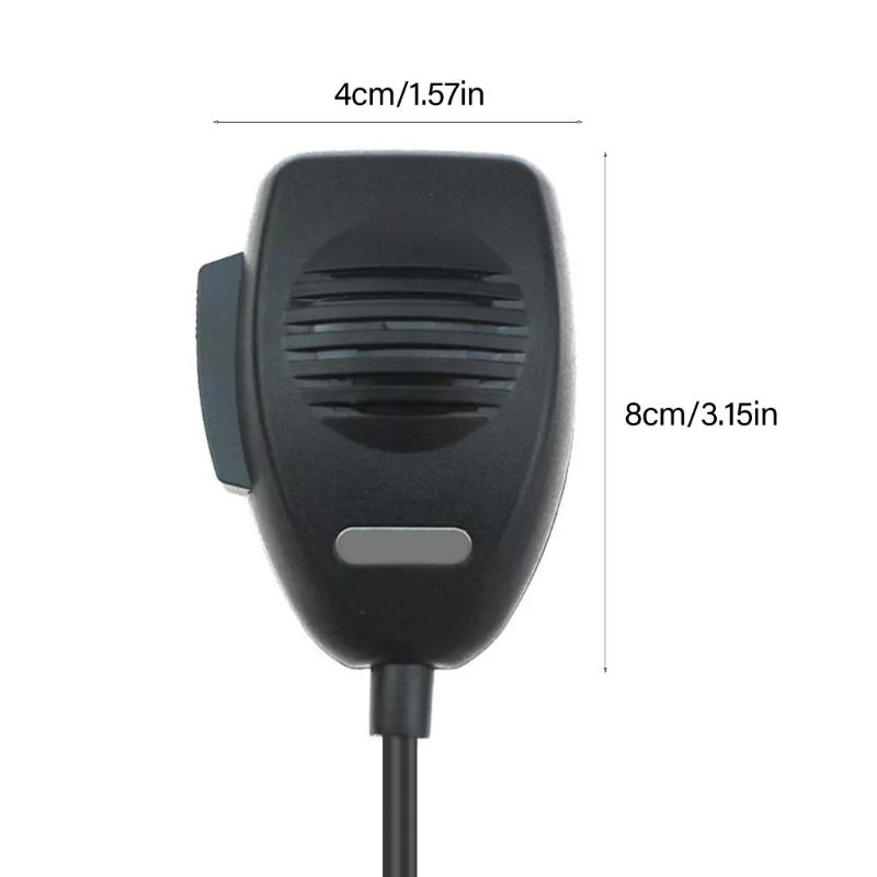 Professionelles ergonomisches Schulterclip-Handmikrofon mit rutschfestem Design für industrielle Kommunikationssysteme