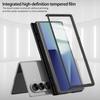 For Samsung Galaxy Z Fold 7 Phone Case Magnetic Hinge PC Hard Case with Tempered Film Magsafe Wireless Charge Cover Galaxy Fold7