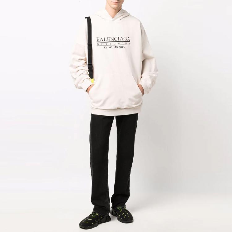 Balenciaga Retail Therapy Wide Fit Hoodie 674986TLVA99054