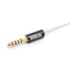 NOBUNAGA Labs entry Kagura Rei 70cm OFC wire Re-cable, 4-core silver-plated [4.4mm/MMCX] NLE-KAG-70