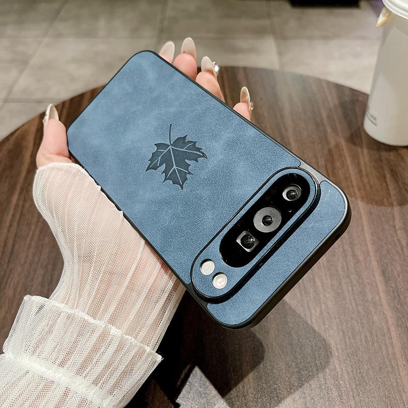 Capa Protetora de Lente Completa Para Google Pixel 7 Pro 7A 8 8A 8 Pro Para Pixel 9 Pro XL Capa Traseira de Couro Capa de Telefone Macia à Prova de Choque