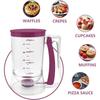 Gözleme Hamur Dağıtıcı Hamur Ayırıcı Bakeware Mutfak Aracı Krep Cupcake Waffle Muffin Mix Krep Kek Pişirme Kaynağı