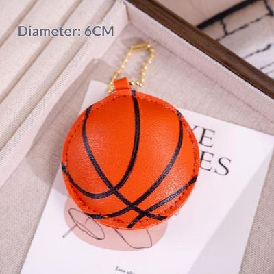 Baseball Football Basketball Baseball Pu-Leder Schlüsselanhänger Damen-Taschenanhänger Trendiges Accessoire