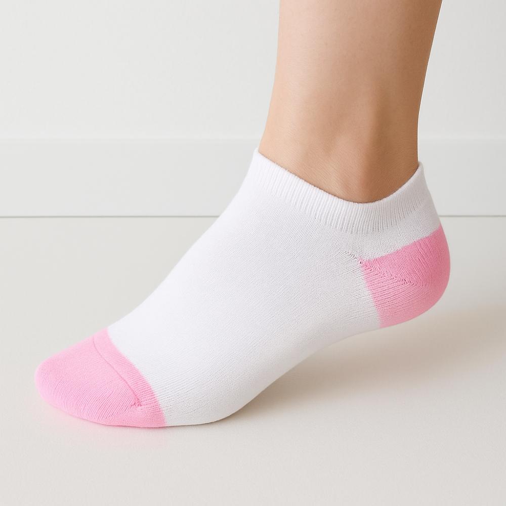 

10Pairs Breathable Women Ankle Tube Socks Patchwork Invisible Socks Soft Summer Boat Socks Sports 10Pairs