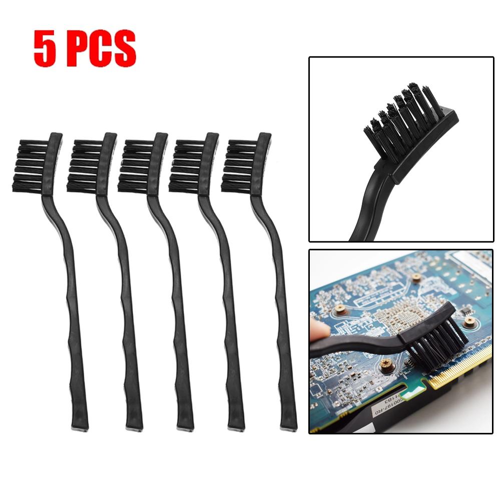 

5pcs Cleaning Brush Plastic Brush ESD Brush Remove Dirt On PCB Anti-Static Brush ESD Brush 15×30mm Head Size Anti-Static China Mainland