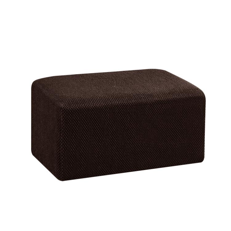 Simple Elastic All-inclusive Sofa Footstool Cover Thickened Chair Covers Ottoman Cover Solid Color Pedal Cover Slipcover