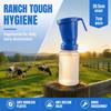 300ml Capacity Nipple Cleaning Cup Reusable Material Milking Supplies Udder Care Tool  For Sheep