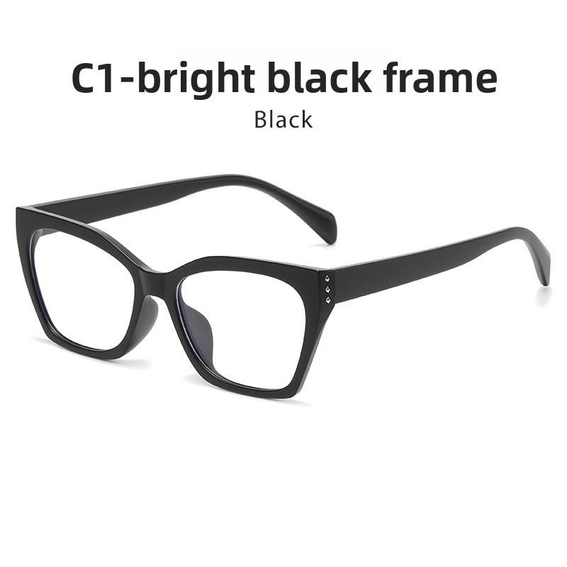 Vintage Cat Eye Blue Light Blocking Glasses For Women With Pc Lenses And Fashionable Geometric Frame