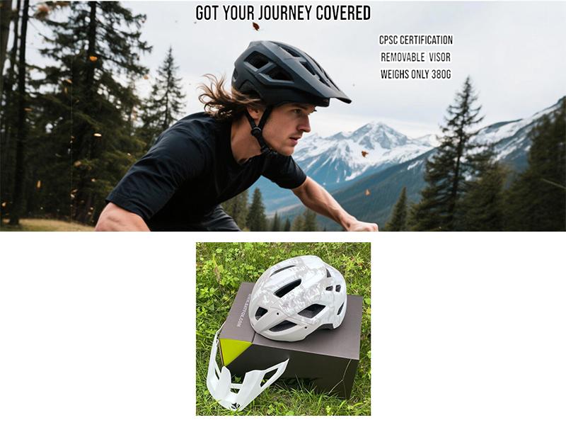 E-Bike & Mountainbike Helm, 17 Belüftungsöffnungen Verstellbarer E-MTB Fahrradhelm für Erwachsene Jugendliche Männer Frauen mit Abnehmbarem Visier, Leichtgewicht