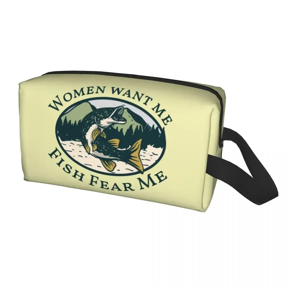 

Рыбалка Дорожная косметичка Женская Косметический органайзер для рыбака Хранение косметики Дорожный набор 25.5X16X12.5CM