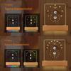 2‑In‑1 Indoor Wood Thermo‑Hygrometer Thermometer Hygrometer Steam Room Sauna Room Accessories