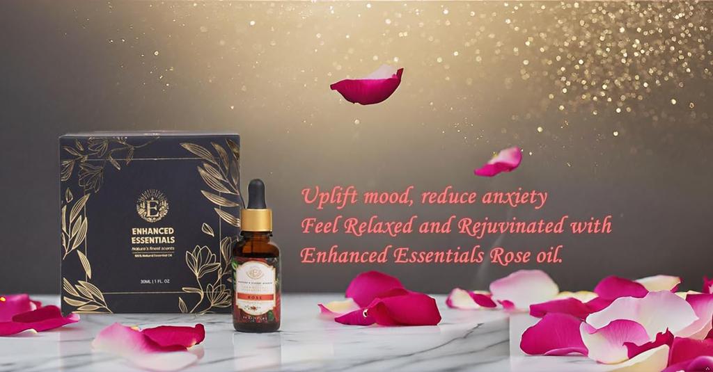 Enhanced Essentials Absolute Rose - A Dawn Harvest from Kannauj’s Misty Garden Valleys, Where Dew-Kissed Petals Unfold Into the Pure Essence