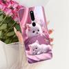 Clear Casing For Oppo F11Pro CPH1969 CPH2209 CPH1987 Phone Case For Oppo F11 Pro Cover Fashion Butterfly Funny Cute Painted