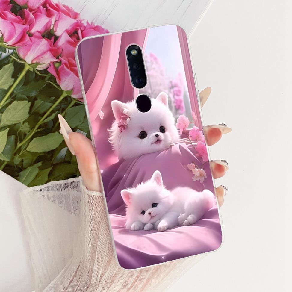 Clear Casing For Oppo F11Pro CPH1969 CPH2209 CPH1987 Phone Case For Oppo F11 Pro Cover Fashion Butterfly Funny Cute Painted