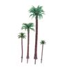 10Pcs Multi Gauge Model Coconut Palm Trees Ho O N Z Scale Scenery