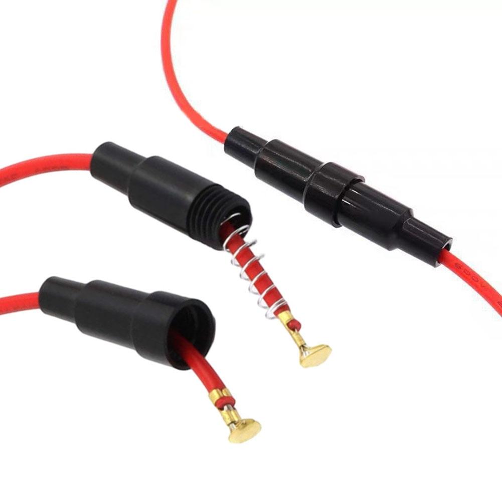 5x20mm Sigorta için 10 adet FastBlow Vidalı Sigorta Tutucusu Gelişmiş Performans