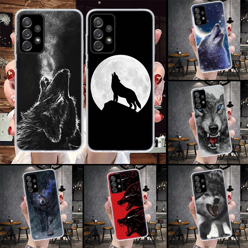 Angry Animal Wolf Fierce Soft Phone Case For Samsung Galaxy S22 S23 S24 S25 Edge S26 Ultra S20 FE S21 Plus + Fundas Coque Galaxy