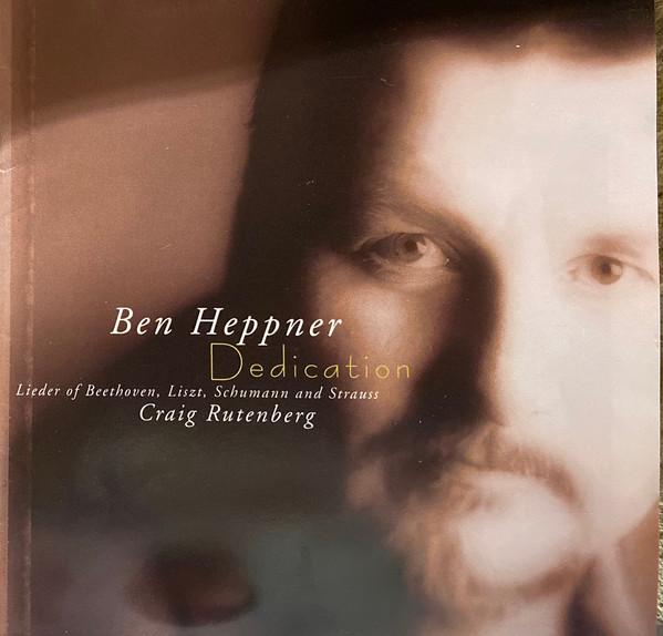 CD BEN HEPPNER, ROBERT SCHUMANN, RICHA - Dedication  09026631042 RCA Red Seal 1998 Canada Classical Used