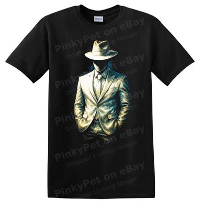 Stylish Suit Graphic T Shirt Fashionable Urban Streetwear Tee