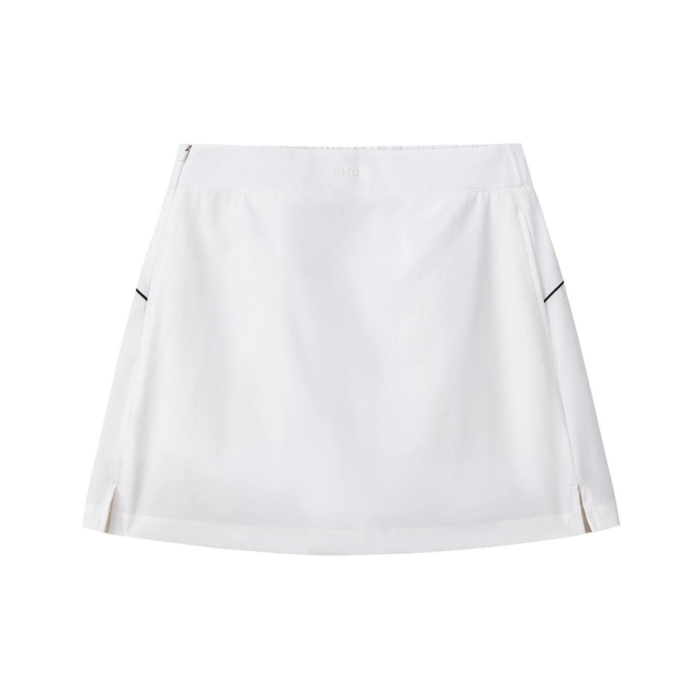 Anta Training Series Womens Woven Summer Casual Skirt Women skirts Snow-White 962627202-1 XS