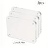 Acrylic Magnetic Photo Frames Refrigerator Mini Picture Frames Magnets Double Sided Wallet Size Fridge Frames for Polaroid Film