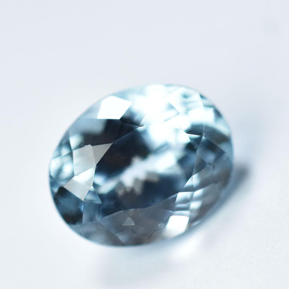 Brazilian Blue Aquamarine 10.10 Ct Oval Cut Natural Faceted Gemstone