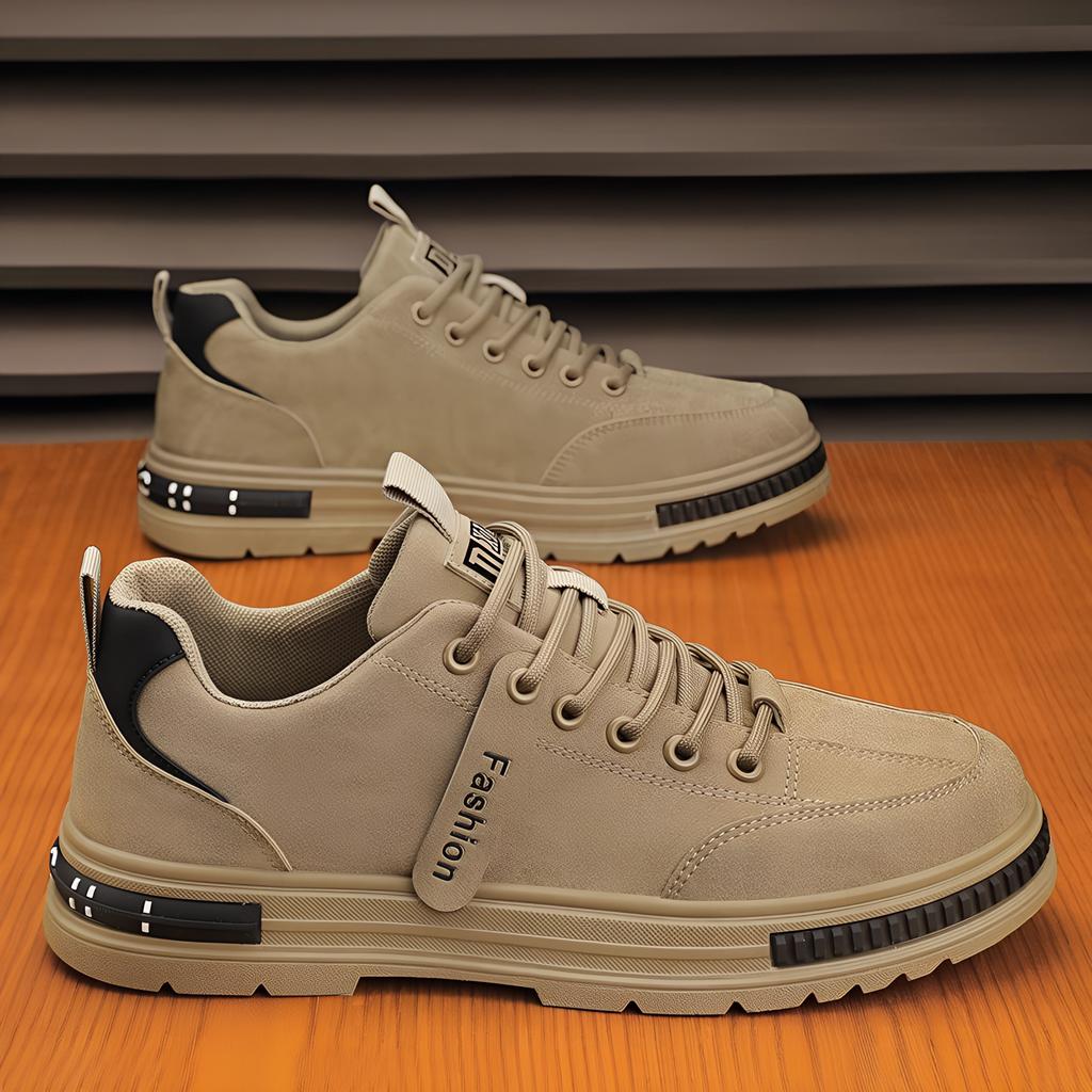Summer Men's Breathable Casual Shoes: Versatile, Trendy, Light Sports Shoes with Labor Protection