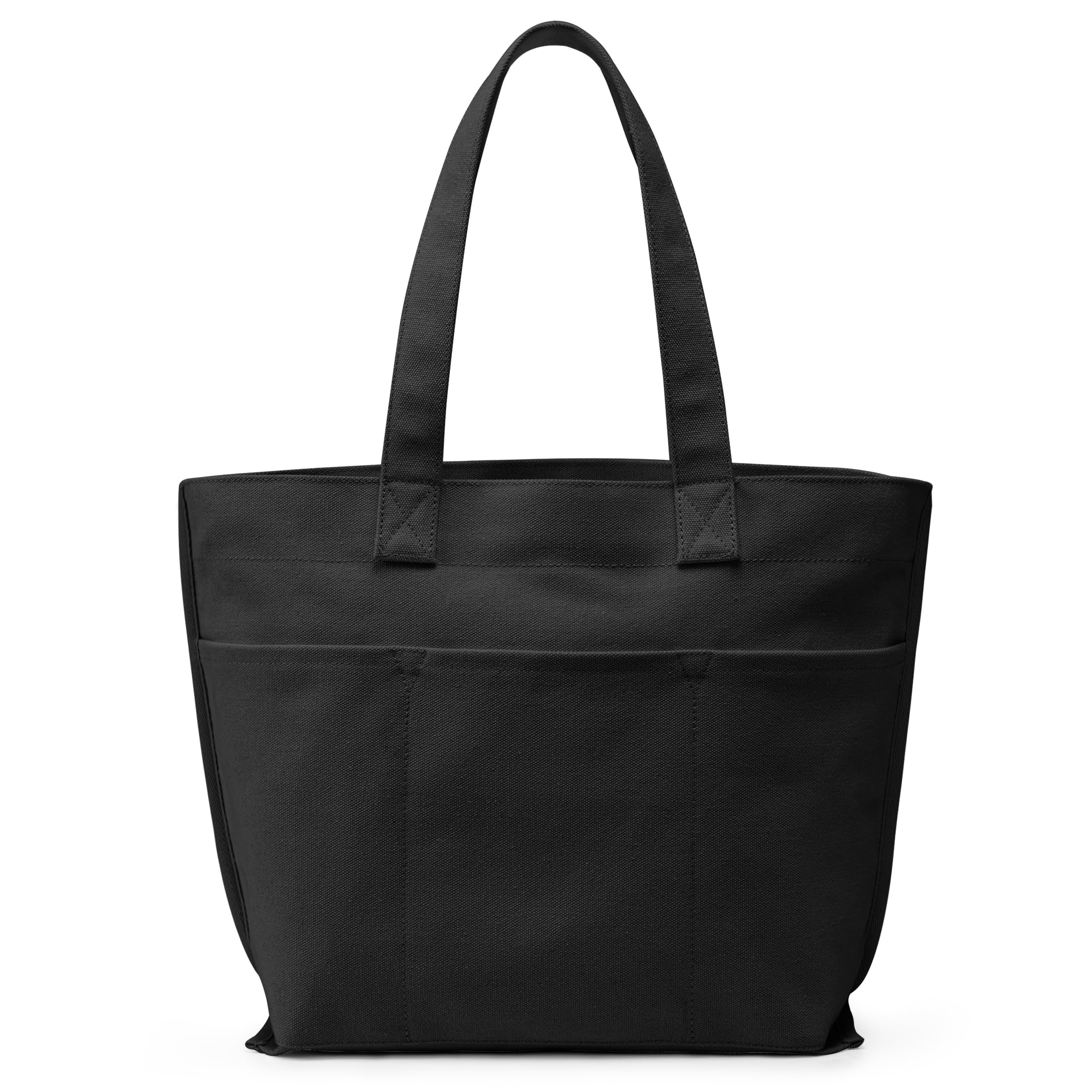 

KALIDI FANCY FOREST Женская холщовая сумка-тоут большой вместимости, сумка для подгузников, сумка для мамы, однотонная, плотный холст, с отделениями, на молнии, большая вместимость,