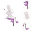 Compact Hand-cranked Yarn Winder for Home Use, Wool Skein Holder, Ideal Skeins of Yarn.