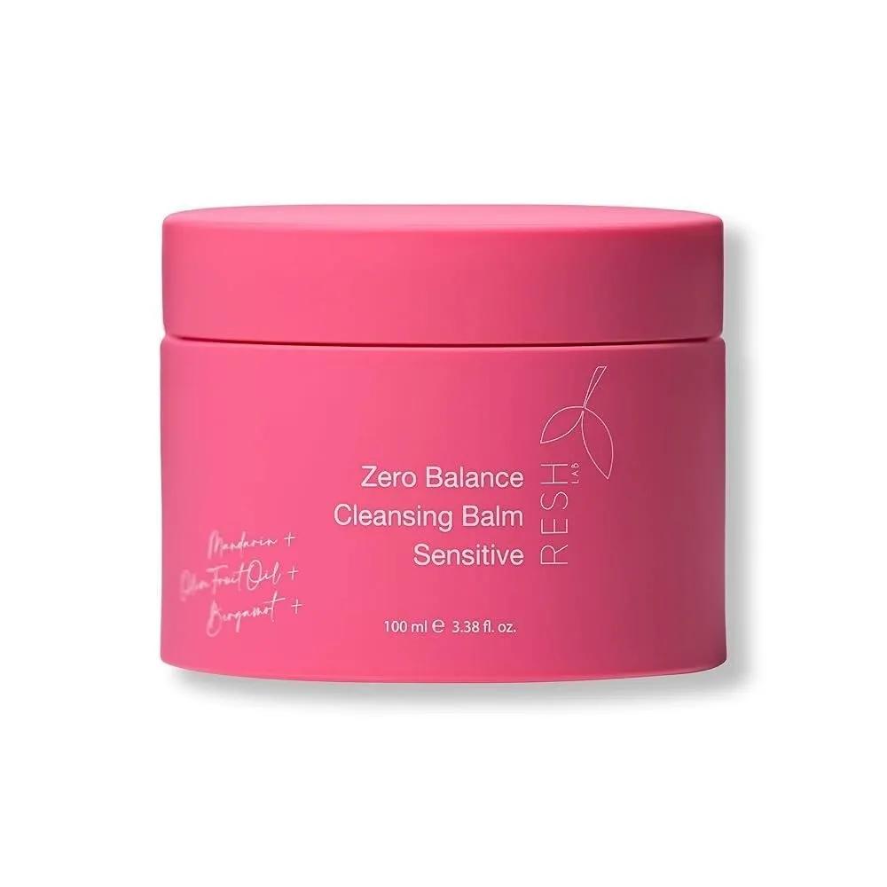 

Resh Lab Cleansing Balm for Sensitive Skin - 100ml Hypoallergenic melting makeup remover containing sweet almond, moringa, and neem oil