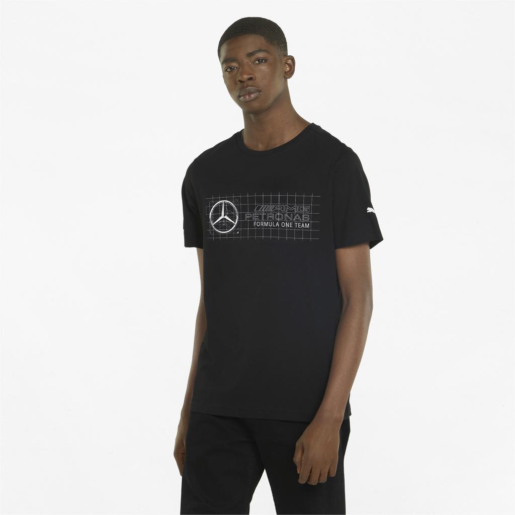 Puma MAPF1 AOP LOGO men's t-shirt black 53369301 r M