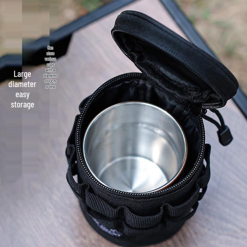 Tactical Outdoor Insulated Water Bottle Bag