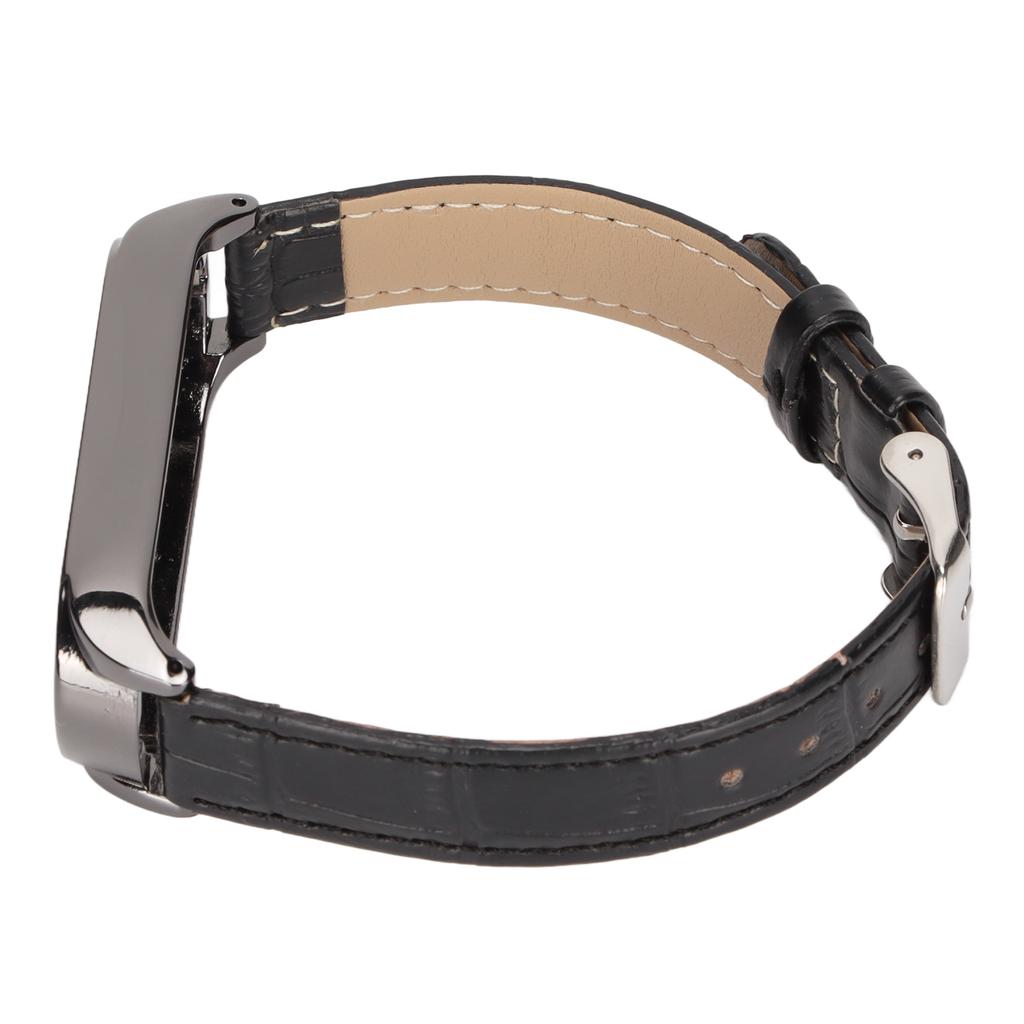 Quick Release Leather Watch Bands Bamboo Pattern Watch Straps Wrist Smartwatch Strap Replacement