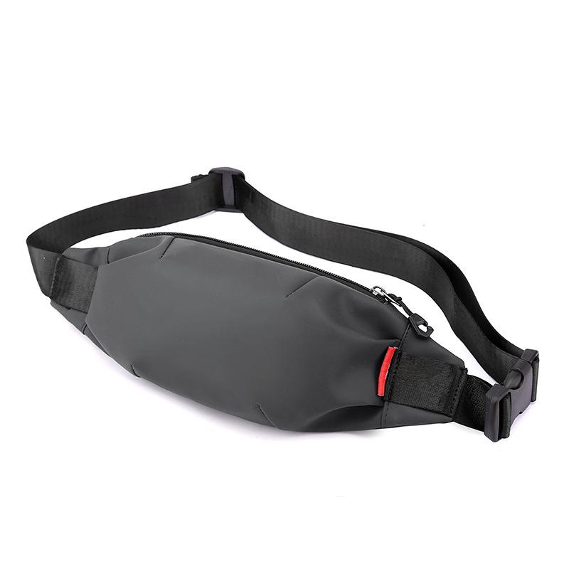 Mini Fanny Pack Men's Trendy Brand Shoulder Messenger Bag Fashion Trendy Ins Breast Bag Mobile Phone Bag Small Lightweight Backpack