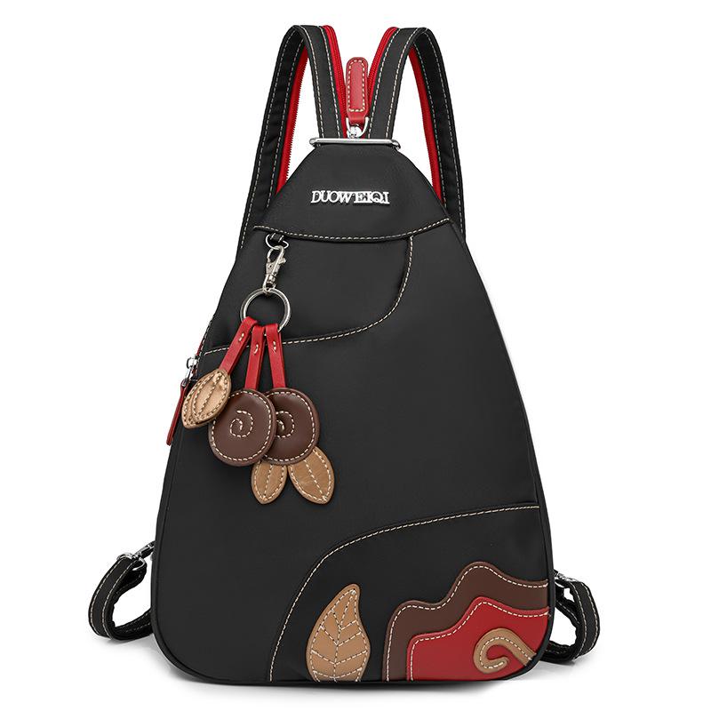 Fashionable Korean Style Waterproof Oxford Crossbody Backpack: Lightweight, Versatile, Large Capacity, Multi-functional