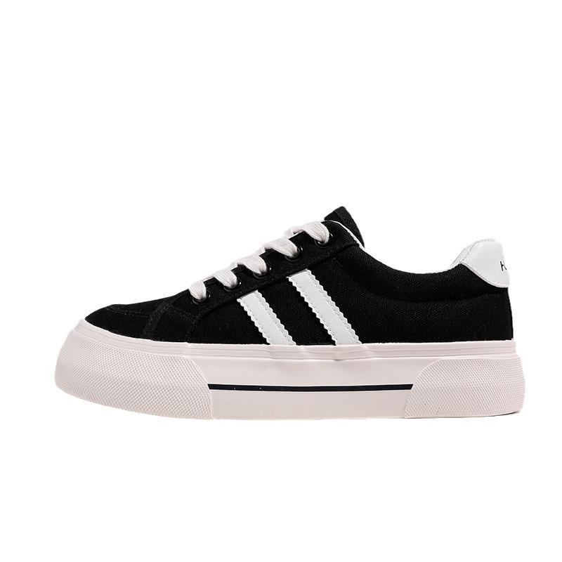 Global Platform Women's Canvas Shoes Women's 2025 New Summer Lightweight Ins Trendy Versatile Casual Board Shoes Women's S6992