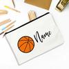 Personalised Football Pencil Bag Custom Name Pencil Case School Stationery Supplies Storage Bags Christmas Birthday Gift for Kid