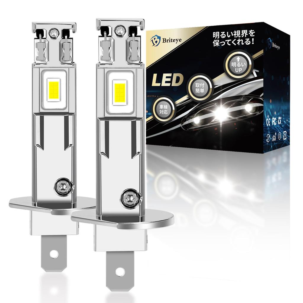 Briteye LED Headlight, New Standard Vehicle Inspection, Explosive Light, Headlight Bulb, Hi/Lo Switching, 6,500K,