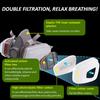 Half Face Cover Gas Mask with Double Filtration for Painting, Chemical, Dust, Smoke
