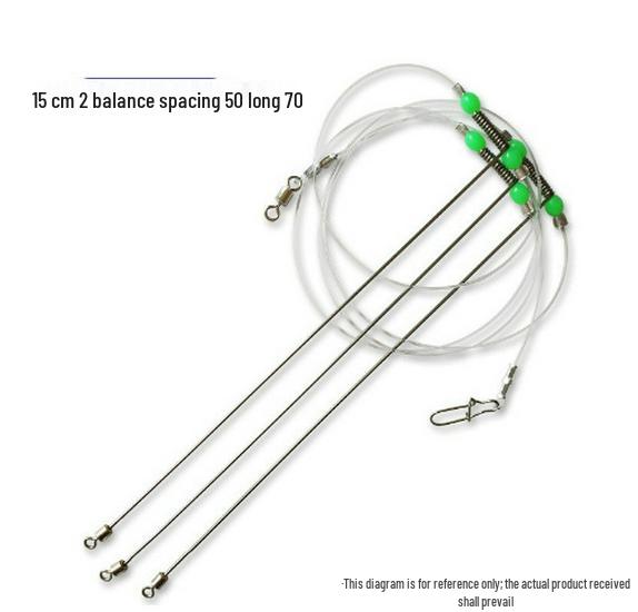 Морской и лодочный монтаж с тремя крючками L-образной формы, предотвращающий запутывание