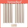 Contemporary Solid Color Curtains With Heavy Light Blockage For Bedroom And Lounge